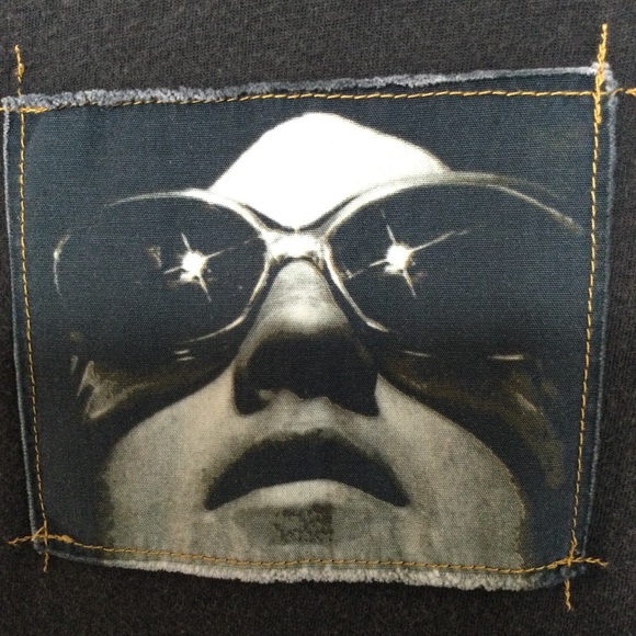 Paul Smith Graphic Polo Tee Black Size Large - Picture 3 of 11